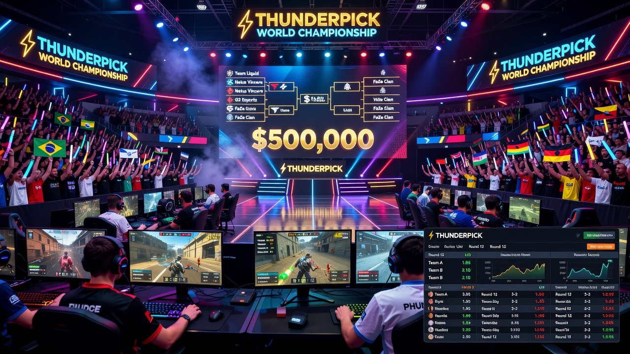 Thunderpick World Championship: все о турнире по CS2, киберспорте и ставках на результаты