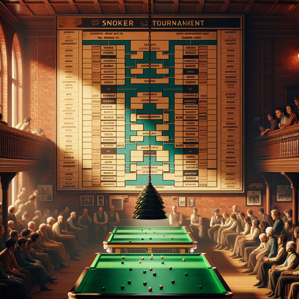 Турнирная таблица по снукеру: Введение в мир профессионального снукера